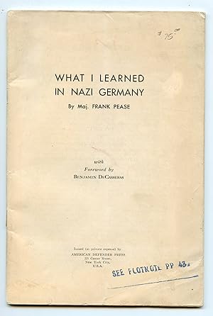 What I Learned in Nazi Germany