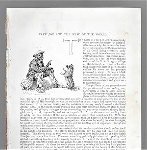 Seller image for Free Joe And The Rest Of The World for sale by Legacy Books II