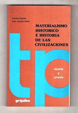 Bild des Verkufers fr Materialismo Histrico E Historia De Las Civilizaciones zum Verkauf von Guido Soroka Bookseller