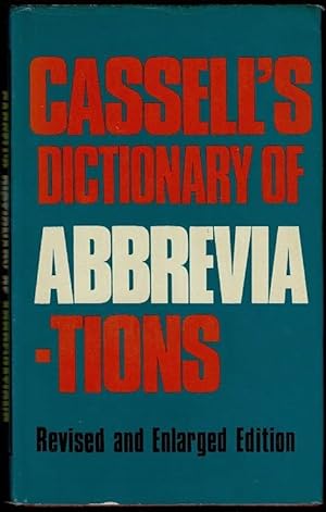 Seller image for Cassell's Dictionary of Abbreviations for sale by Lazy Letters Books