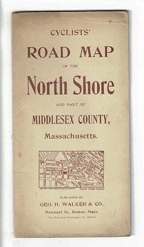 Cyclists' road map of the North Shore and part of Middlesex County, Massachusetts