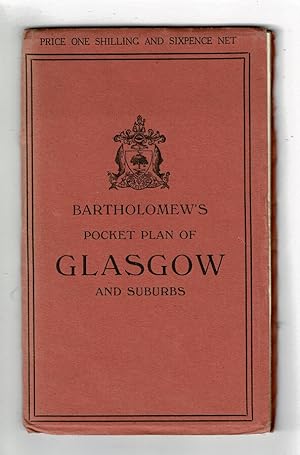 Bartholomew's pocket plan of Glasgow and suburbs [wrapper title]