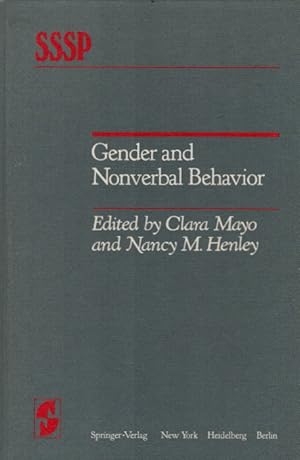 Seller image for Gender and Nonverbal Behavior (Springer Series in Social Psychology) for sale by AMAHOFF- Bookstores