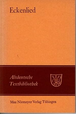 Imagen del vendedor de Eckenlied : Fassung L; Altdeutsche Textbibliothek; a la venta por nika-books, art & crafts GbR