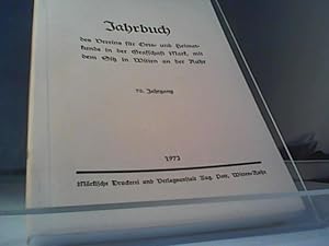 Bild des Verkufers fr Jahrbuch des Vereins fr Orts-und Heimatkunde in der Grafschaft Mark,mit dem Sitz in Witten an der Ruhr.70.Jahrgang ( 1972 ) zum Verkauf von Eichhorn GmbH