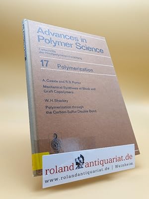 Bild des Verkufers fr Polymerization (Advances in Polymer Science (17), Band 17) zum Verkauf von Roland Antiquariat UG haftungsbeschrnkt
