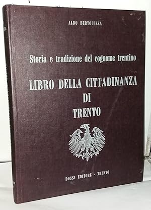 Libro della cittadinanza di Trento