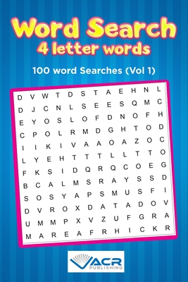 Bild des Verkufers fr Word Search 4 letter Words: 100 Word Searches (Paperback or Softback) zum Verkauf von BargainBookStores