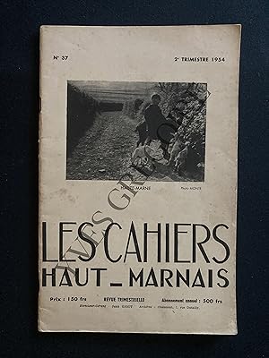 LES CAHIERS HAUT-MARNAIS-N°37-2e TRIMESTRE 1954