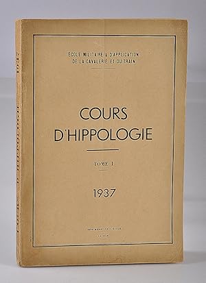 Imagen del vendedor de Cours d Hippologie , Tome 1 a la venta por Librairie Alain Pons