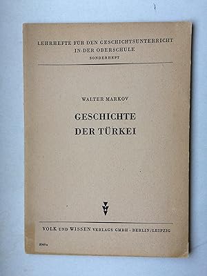 Geschichte der Türkei