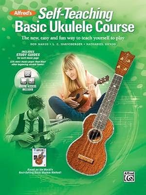 Imagen del vendedor de Alfred's Self-Teaching Basic Ukulele Method: The New, Easy, and Fun Way to Teach Yourself to Play, Book, CD & DVD (Paperback) a la venta por Grand Eagle Retail