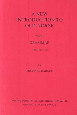 Imagen del vendedor de New Introduction to Old Norse: Grammar a la venta por GreatBookPricesUK