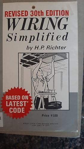 Seller image for Revised 30th Edition Wiring Simplified Based on latest code for sale by Darby Jones