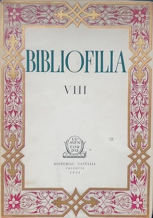 BIBLIOFILIA VIII