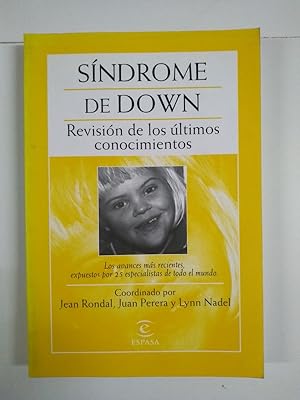 Image du vendeur pour Sndrome de down: revisin de los ltimos conocimientos mis en vente par Libros Ambig