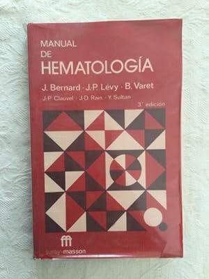 Bild des Verkufers fr Manual de hematologa zum Verkauf von Libros Ambig