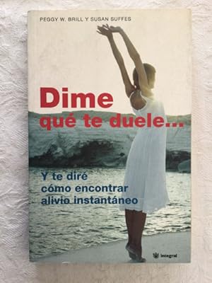 Imagen del vendedor de Dime que te duele a la venta por Libros Ambig