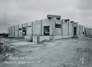 PHOTOGRAPHIC RECORD OF THE CONSTRUCTION OF LOS ANGELES DAIRY PLANTS