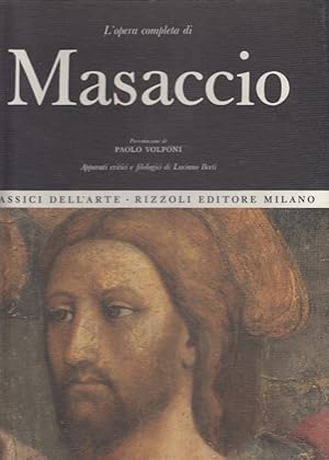 Seller image for L'opera completa di Masaccio - Classici dell'Arte Rizzoli 24 (Italiano) for sale by Versandantiquariat Nussbaum