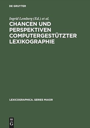 Immagine del venditore per Chancen und Perspektiven computergesttzter Lexikographie venduto da moluna