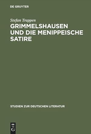 Seller image for Grimmelshausen und die menippeische Satire for sale by moluna