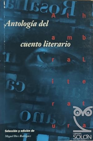 Imagen del vendedor de Antologa del cuento literario a la venta por LIBRERA SOLN