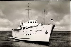 Ansichtskarte / Postkarte Nordseebad Wilhelmshaven, Bäderschiff Rüstringen