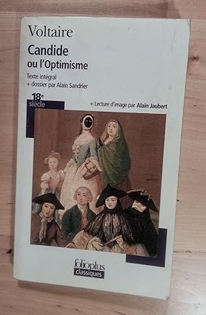 Imagen del vendedor de Candide ou l'Optimisme. Texte intgral avec dossier par Alain Sandrier a la venta por Llibres Bombeta