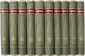 Shakespeares Dramatische Werke. Übersetzt von August Wilhelm von Schlegel und Ludwig Tieck. Hrsg....