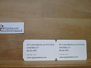 Bild des Verkufers fr Originaleintrittskarte Carlsberg Glyptotek zum Verkauf von Antiquariat im Kaiserviertel | Wimbauer Buchversand