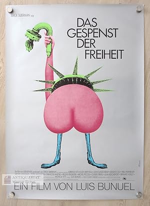 Plakat - Das Gespenst der Freiheit - Ein Film von Luis Bunuel.