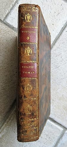 Oeuvres complètes de Voltaire - Tome 4- Théâtre - Volume 4