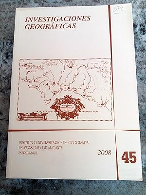 INVESTIGACIONES GEOGRÁFICAS: ANALES DE LA UNIVERSIDAD DE ALICANTE: INSTITUTO UNIVERSITARIO DE GEO...