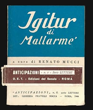 Igitur o la follia dElbehnon. Prima versione italiana, con notizie esposizione e commento [in co...