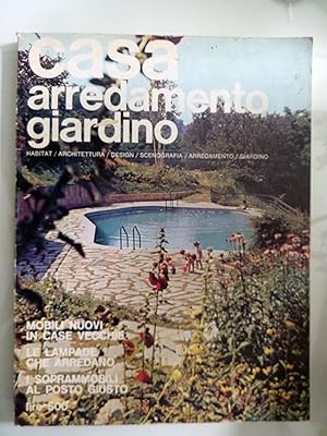 Bild des Verkufers fr CASA ARREDAMENTO GIARDINO Giugno 1972 zum Verkauf von Historia, Regnum et Nobilia