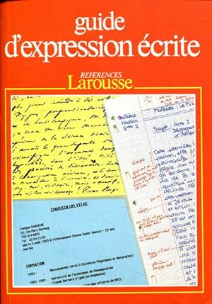 Guide d'expression ecrite