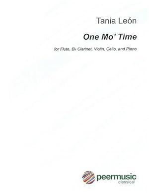 Bild des Verkufers fr One Mo' Timefor flute, clarinet in B, violin, violoncello and piano : score and parts zum Verkauf von AHA-BUCH GmbH