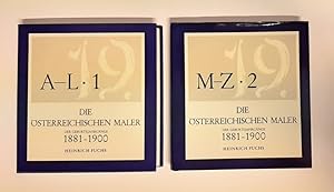 Die österreichischen Maler der Geburtsjahrgänge 1881-1900. Komplett in 2 Bänden.