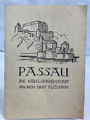 Kurz-Wegweiser durch die schäne Dreiflüssestadt Passau. Dauer des Besichtigungsweges rund 2,5 Stu...