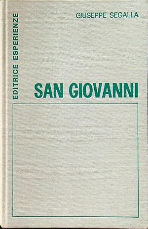 Bild des Verkufers fr San Giovanni zum Verkauf von Librodifaccia