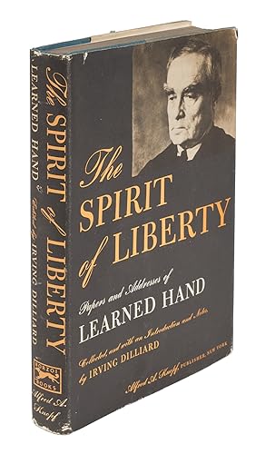 Image du vendeur pour The Spirit of Liberty, Inscribed by Hand mis en vente par The Lawbook Exchange, Ltd., ABAA  ILAB