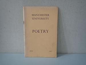 Imagen del vendedor de Manchester University Poetry Anthology No. 5 1957 H W Massingham editor a la venta por Devils in the Detail Ltd