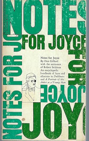 Notes for Joyce Dubliners and a Portrait of the Artist As a Young Man