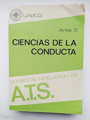 Imagen del vendedor de CIENCIAS DE LA CONDUCTA AREA 3. CURSO DE NIVELACION DE A.T.S. a la venta por TraperaDeKlaus