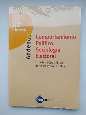 Imagen del vendedor de COMPORTAMIENTO POLITICO SOCIOLOGIA ELECTORAL. a la venta por TraperaDeKlaus