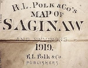 Pocket Map / Of / Saginaw