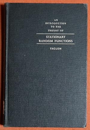 Bild des Verkufers fr An Introduction to the Theory of Stationary Random Functions zum Verkauf von GuthrieBooks
