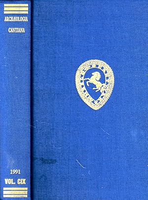 Archaeologia Cantiana Volume CIX 1991