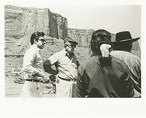 Bild des Verkufers fr Directed by John Ford (Two original photographs from the 1971 film) zum Verkauf von Royal Books, Inc., ABAA